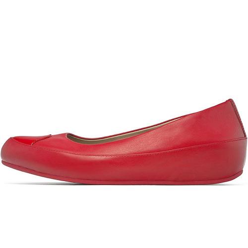 FitFlop Due Leather Rouge