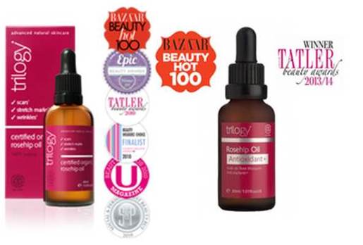 Trilogy Rosehip Oil Antioxidant I Beautyfeatures.ie