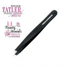 Tweezerman Slant Tweezer Black | Beautyfeatures.ie