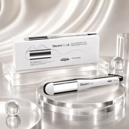 L’Oréal Professionnel Steampod 4.0 for sleek, glossy party-season hair