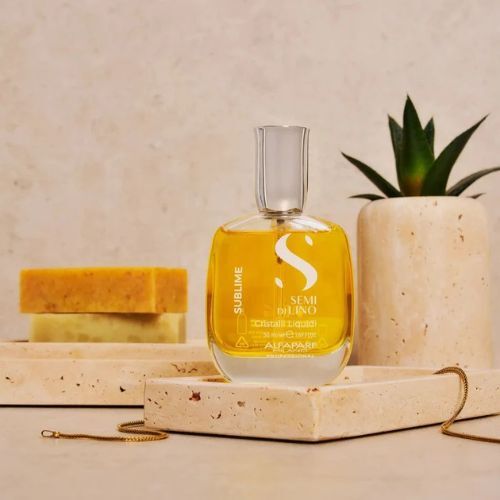 Alfaparf Semi di Lino Cristalli Liquidi hair shine serum